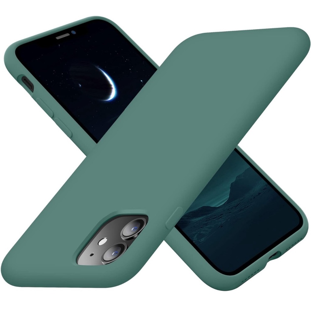 iPhone 11 Green Silicon Case